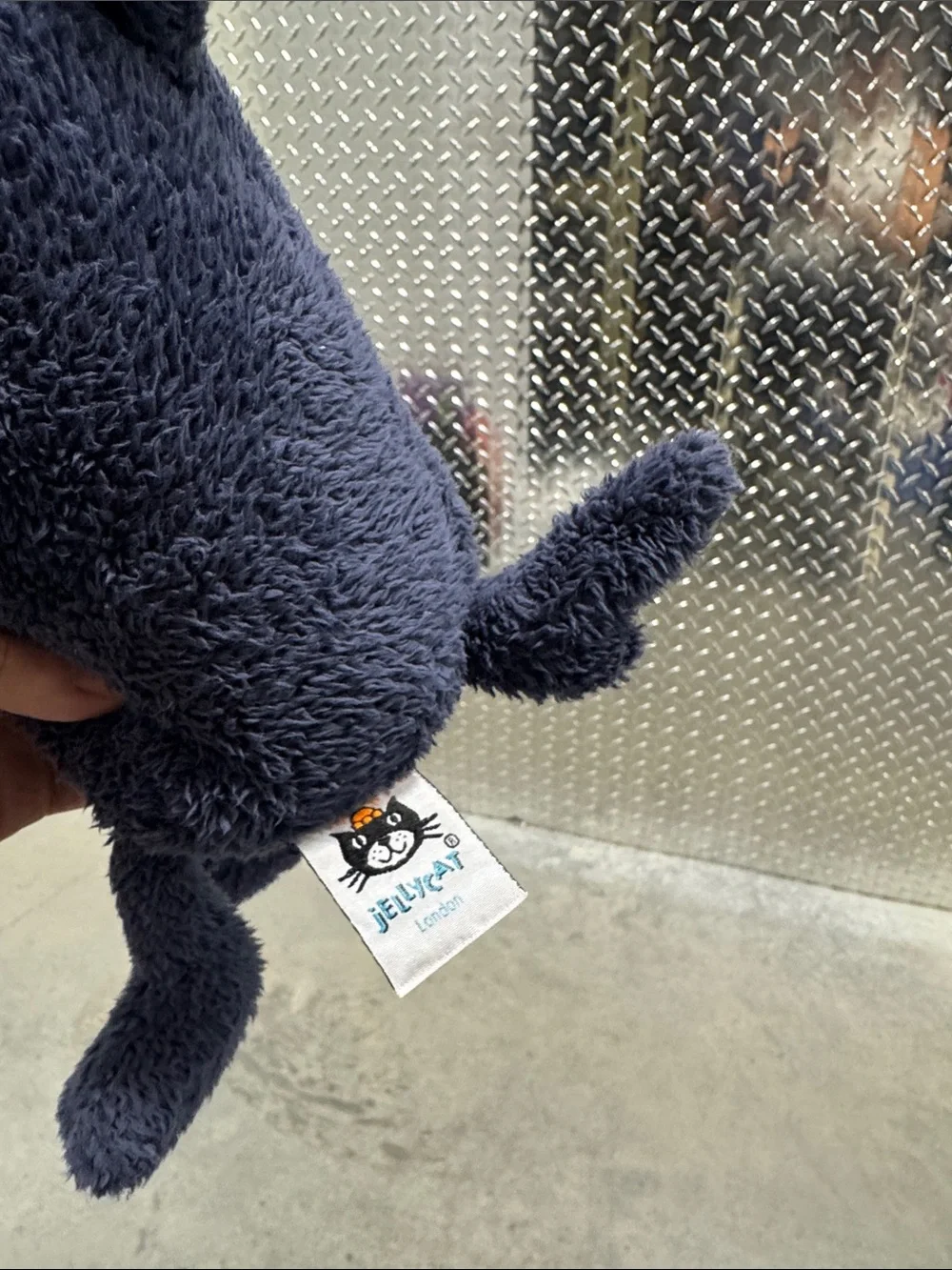 Jellycat- Rare, Retired Design.  Toothy Shark 12” - Picture 2 of 4